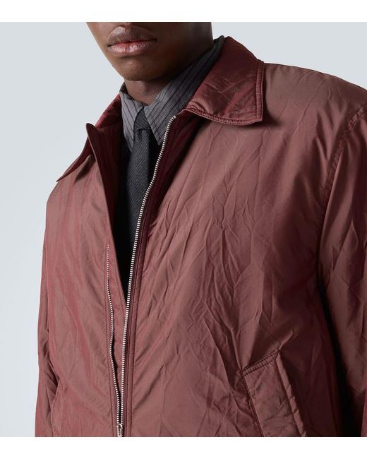 Our Legacy Red Slight Padded Jacket for men