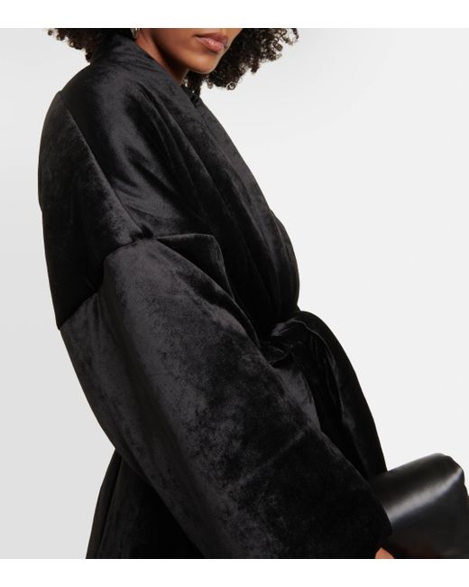 Rick Owens Black Lilies Tommywing Jersey Jacket