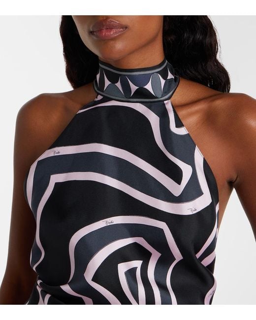 Top Iride di Emilio Pucci in Black