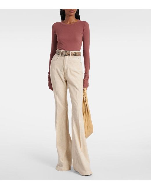 Rick Owens Red Rib Top