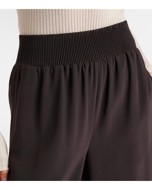 Joseph Black Nour Wide-Leg Pants