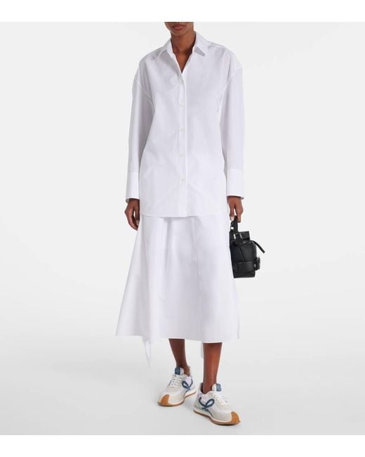 Sneakers Flow Runner 2.0 di Loewe in White