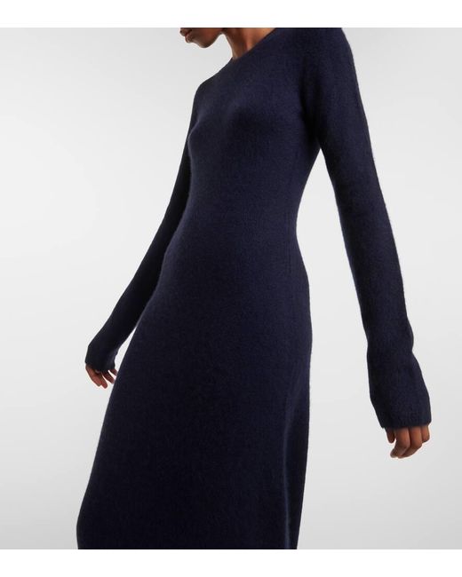 Abito Lungo Brogan di Gabriela Hearst in Blue