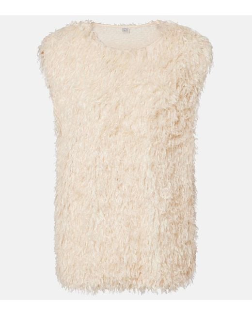 Totême  Natural Jersey Top