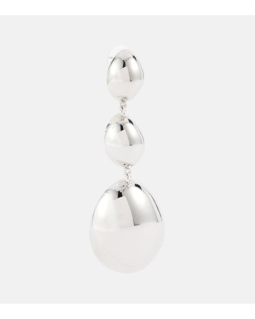 Isabel Marant White Awa Drop Earrings