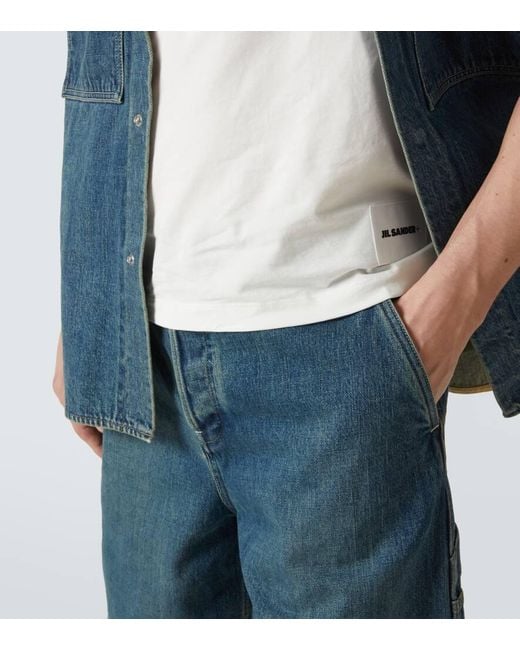 Jil Sander White Pack Of Three Cotton T-Shirts for men