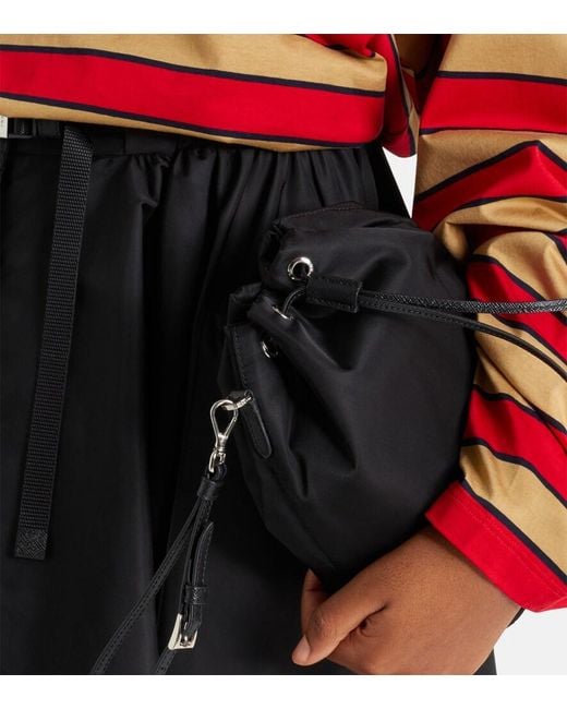 Prada Black Re-nylon Pouch