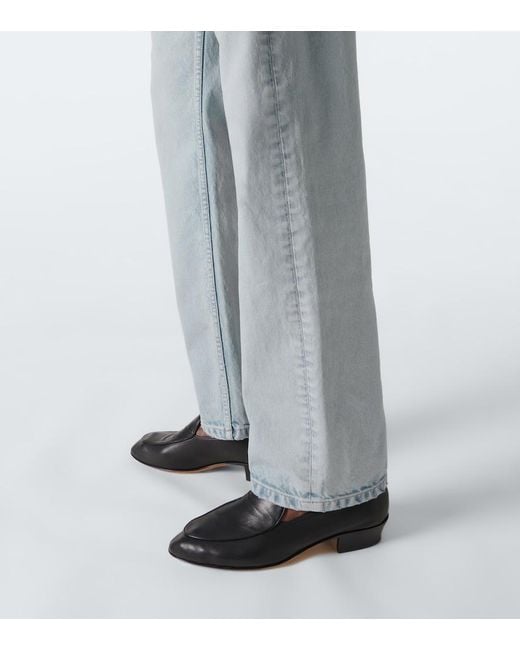 The Row Blue Burt Straight Jeans for men