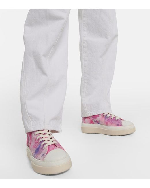 Isabel Marant Pink Sneakers