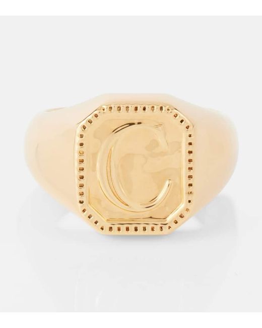 Chloé Natural Charms Embellished Ring