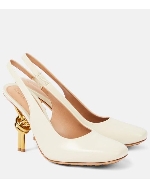 Bottega Veneta Natural Knot Pump