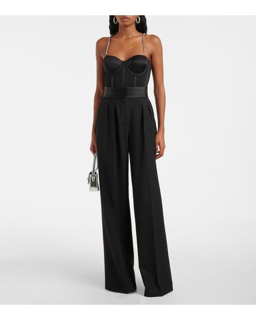 Rebecca Vallance Black Eclipse Bodysuit