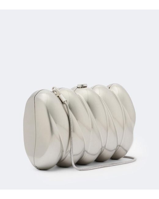 Jonathan Simkhai Gray Reya Clutch