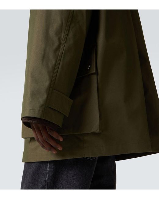 Our Legacy Green Hunter Cotton-Blend Canvas Jacket for men
