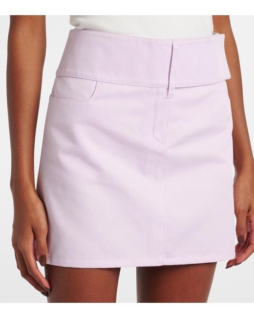 Courreges Pink Belted Miniskirt