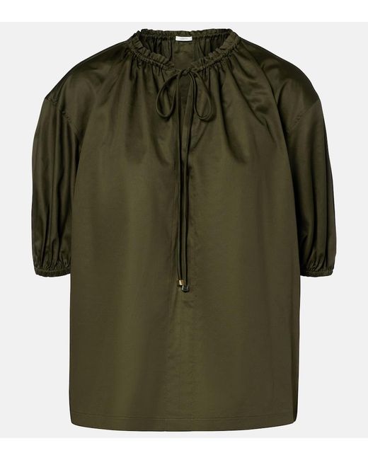 Joseph Green Nador Cotton Poplin Blouse