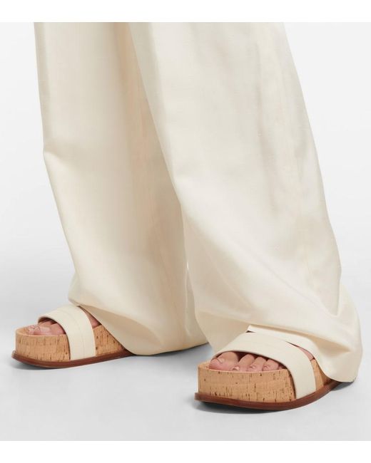 Sandalias Striker De Piel Gabriela Hearst de color Pink