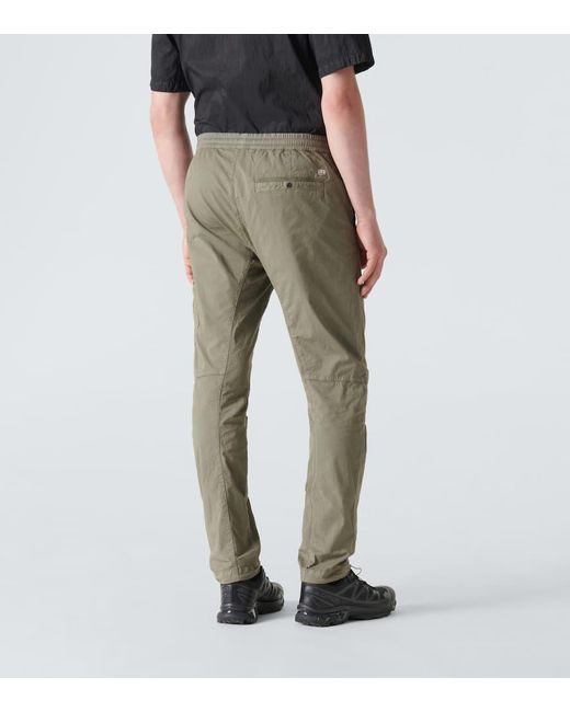 Pantalones cargo de mezcla de algodon C P Company de hombre de color Green