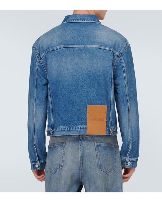 Giacca di jeans La Veste De-Nimes di Jacquemus in Blue da Uomo