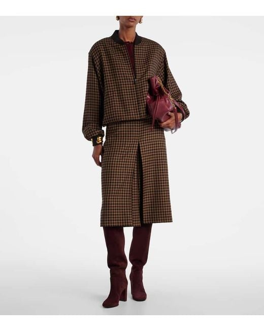 Bottes Glen 45 En Daim Gianvito Rossi en coloris Red