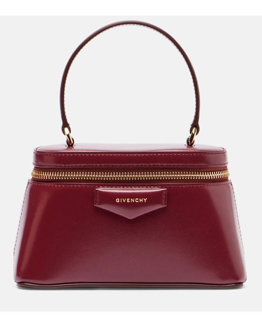 Givenchy Red Antigona Leather Vanity Bag