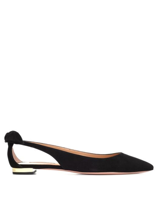 aquazzura deneuve ballet flats