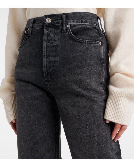 Citizens of Humanity Blue Blaine High-Rise Slim Jeans