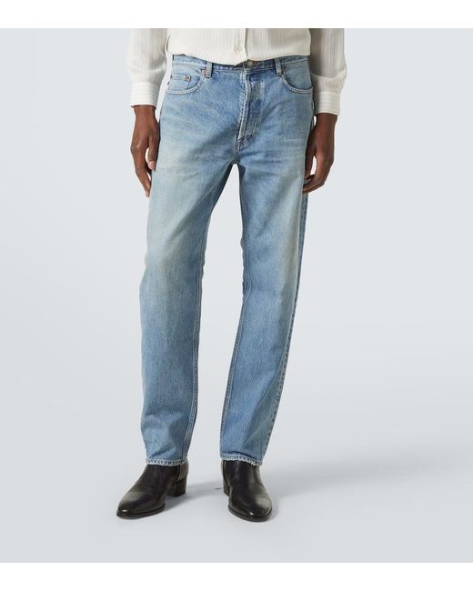Saint Laurent Straight Jeans Mick in Blue für Herren