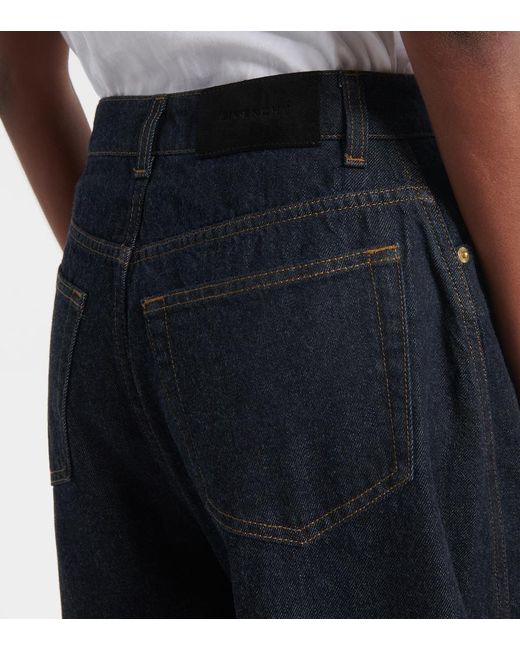 Jeans Anchos Cocoon Givenchy de color Blue