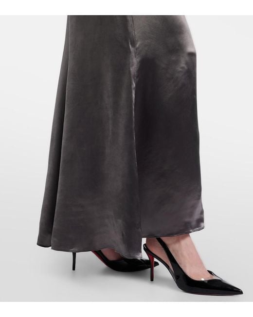 FFORME Black Rami Maxi Dress