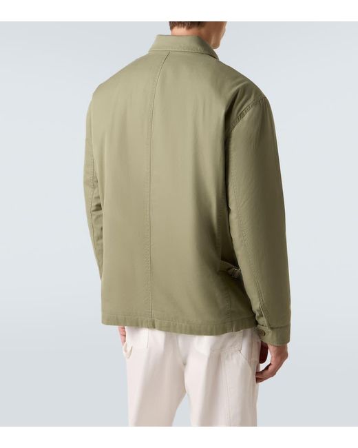 Veste Justo Matelassee En Coton Melange The Row pour homme en coloris Green
