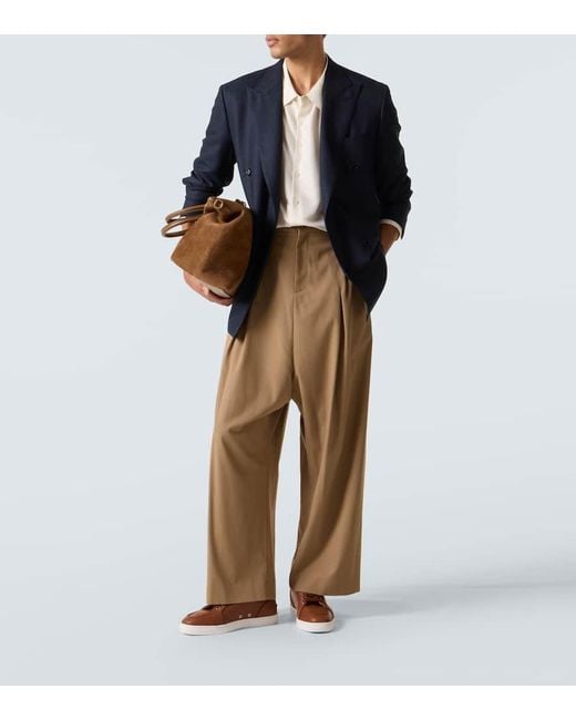 Christian Louboutin Sneakers Rantulow Orlato Aus Leder in Brown für Herren