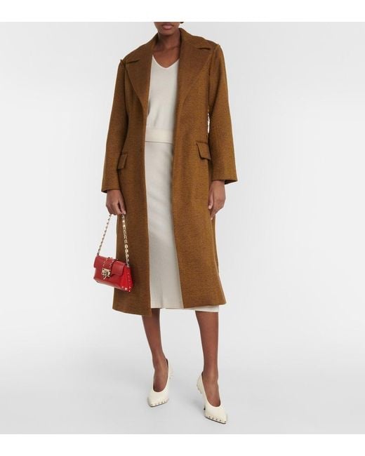 Jardin Des Orangers Natural Frill-Trimmed Wool And Cashmere Sweater
