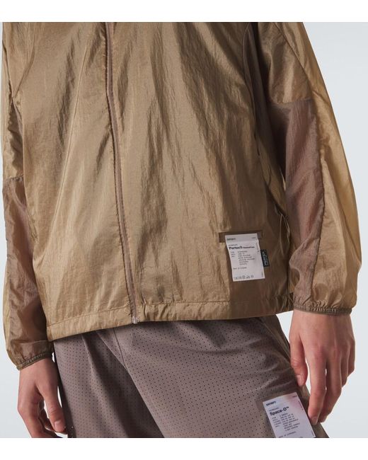 Chaqueta Con Capucha Satisfy de hombre de color Brown