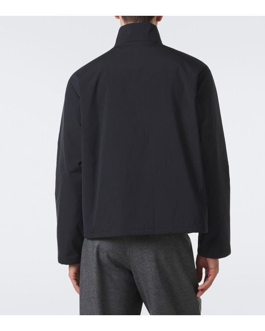 Jil Sander Blue Technical Jacket for men