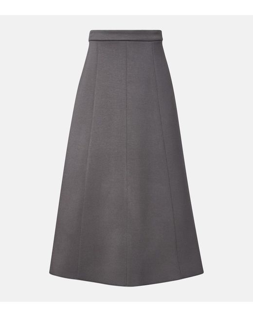 Max Mara Gray Midirock Brunate