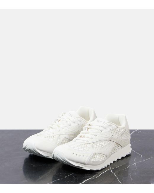 Bottega Veneta White 'Orbit' Sneakers for men