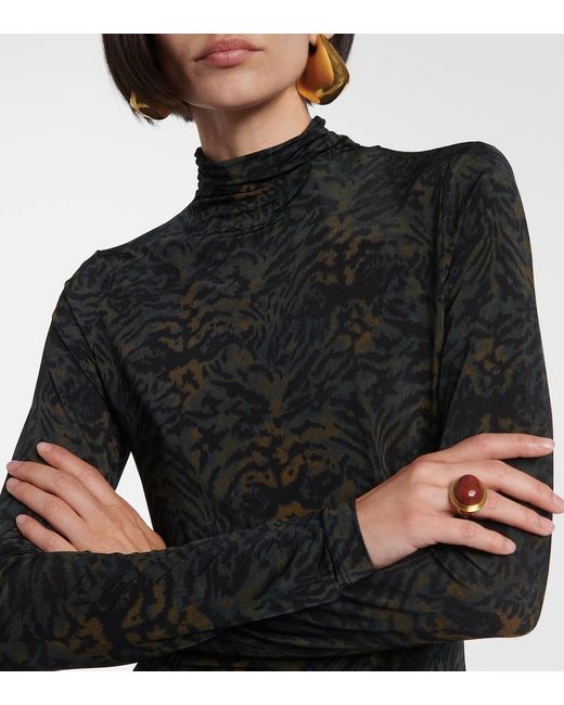 Ulla Johnson Black Top Aurelia Aus Jersey