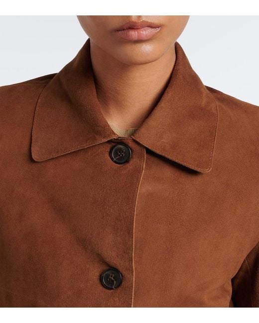 Arma Brown Emy Suede Jacket