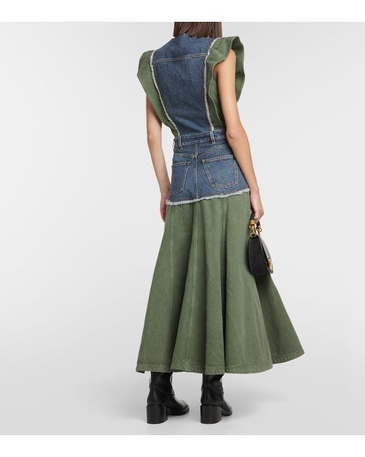 Abito Midi di Chloé in Green