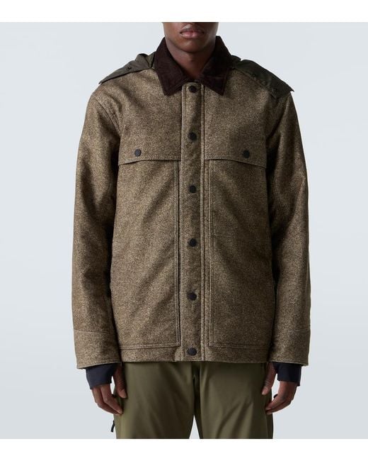 Moncler Daunenjacke Kalinzu Aus Baumwolle in Green für Herren