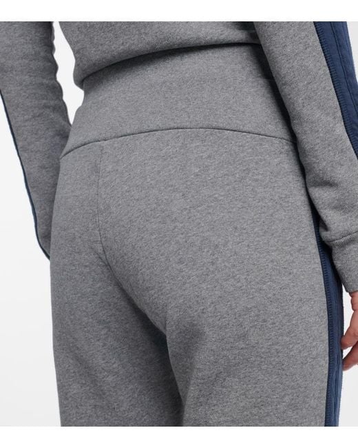 Balenciaga Gray Embroidered Low-Rise Cotton Capri Pants