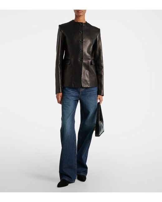 A.Emery Black Ankle Boots Ophelia Aus Veloursleder