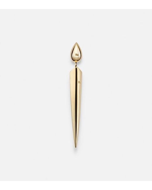 Rainbow K White 14Kt Single Earring With Diamonds