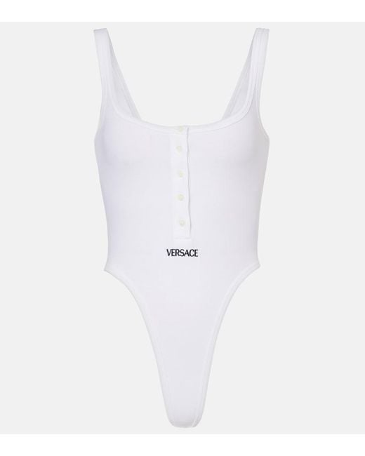 Body A Logo Versace en coloris White