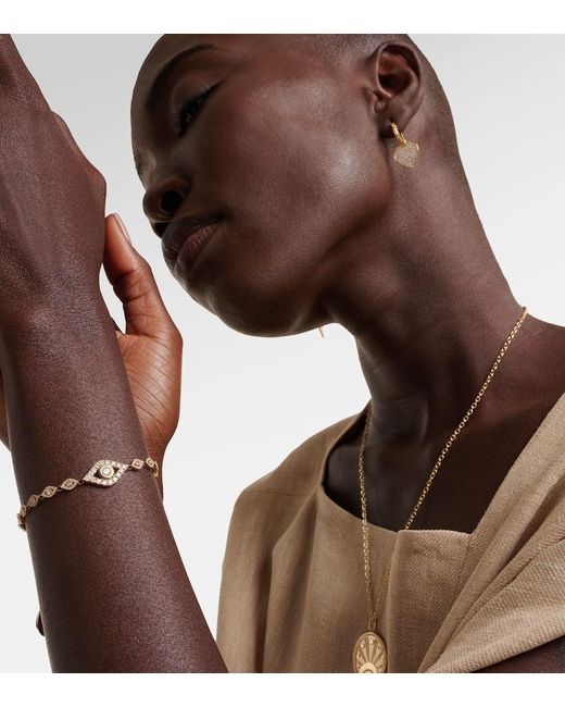 Bracciale Evil Eye di Sydney Evan in Natural
