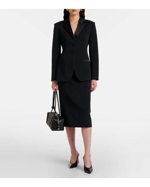 Gonna A Tubino Pece di Max Mara in Black
