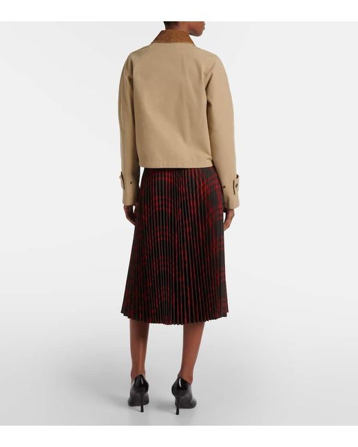 Light Jackets Burberry de color Natural