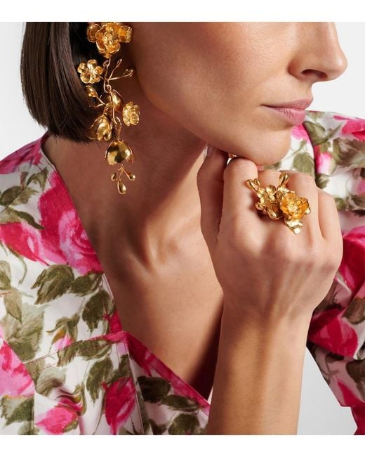Chloé Metallic Ring Bouquet