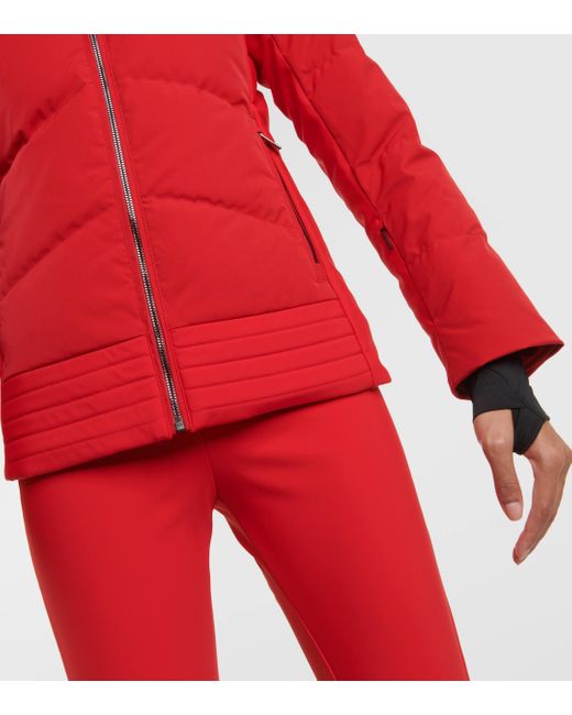 Veste de ski doudoune Avery Fusalp en coloris Red